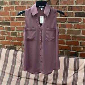 Brown work casual button up!